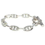 Hermes Chaine D'ancre GM Chain Bracelet Silver — view 3