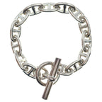Hermes Chaine D'ancre GM Chain Bracelet Silver