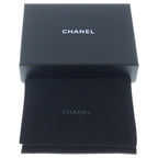 Chanel Quilted CC Logo Caviar Leather Timeless Classic Fragment Card Case Black — view 6