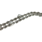Louis Vuitton LV Rope Necklace Silver — view 5
