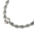 Louis Vuitton LV Rope Necklace Silver