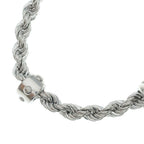 Louis Vuitton LV Rope Necklace Silver