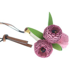 Loewe Studio Ghibli Howl's Moving Castle Collaboration Rose Bag Charm Pink — view 5