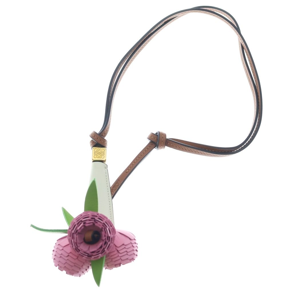 Loewe Studio Ghibli Howl's Moving Castle Collaboration Rose Bag Charm Pink