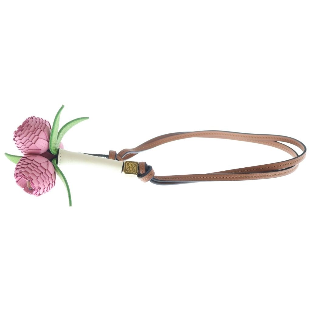 Loewe Studio Ghibli Howl's Moving Castle Collaboration Rose Bag Charm Pink — view 3