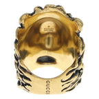 Gucci Lion Head Ring Gold — view 2