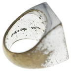 Celine Hedi Slimane Era Square Shape Signet Ring Silver — view 5