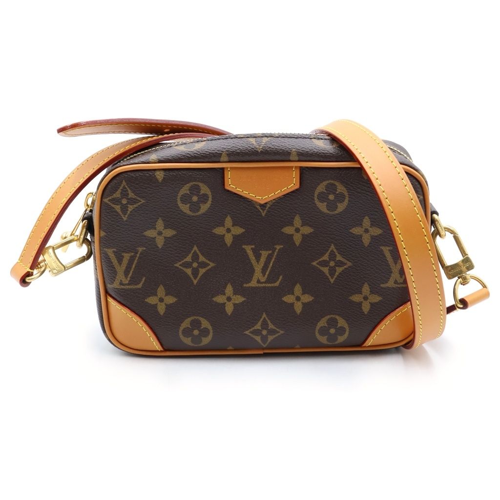 Louis Vuitton Monogram Trocadero Wearable Wallet Shoulder Bag Brown Leather