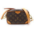 Louis Vuitton Monogram Trocadero Wearable Wallet Shoulder Bag Brown Leather