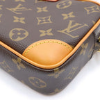 Louis Vuitton Monogram Trocadero Wearable Wallet Shoulder Bag Brown Leather — view 5