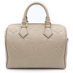 Louis Vuitton Monogram Empreinte Speedy Bandouliere 25 Tourterelle 2-Way