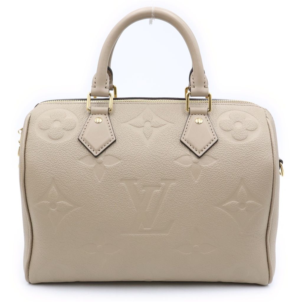 Louis Vuitton Monogram Empreinte Speedy Bandouliere 25 Tourterelle 2-Way
