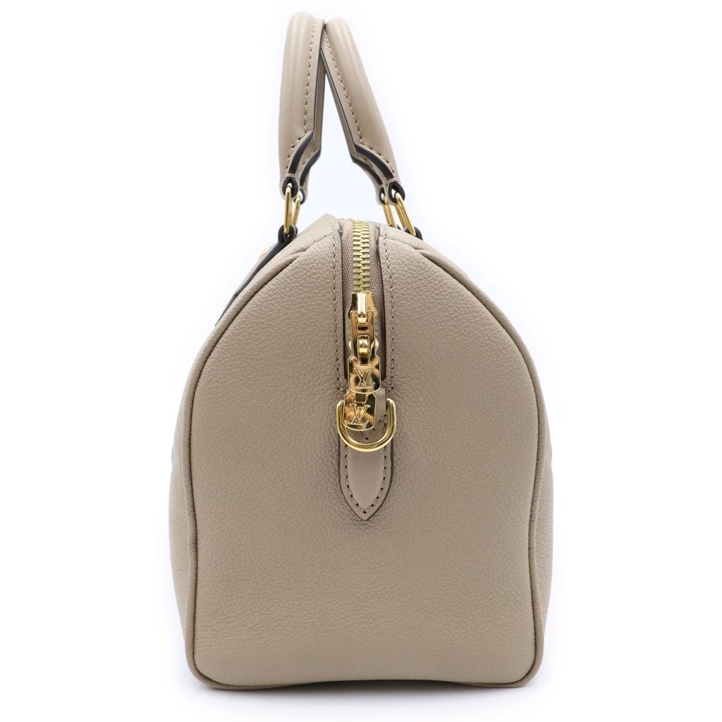 Louis Vuitton Monogram Empreinte Speedy Bandouliere 25 Tourterelle 2-Way — view 3