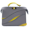 Fendi Mad Architects Peekaboo ISeeU Small Shoulder Bag Calfskin Gray