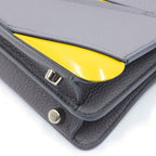 Fendi Mad Architects Peekaboo ISeeU Small Shoulder Bag Calfskin Gray — view 5