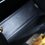 Fendi Sunshine Small 2-Way Shoulder Bag Black Leather — view 7