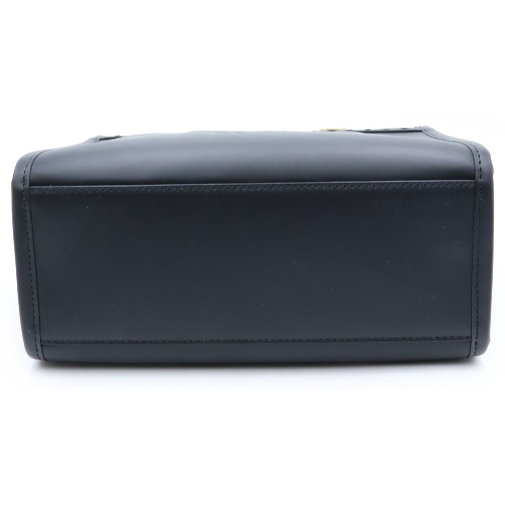 Fendi Sunshine Small 2-Way Shoulder Bag Black Leather — view 4