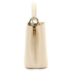 Louis Vuitton Capucines BB Flower Logo 2-Way Shoulder Bag Light Pink Leather — view 3