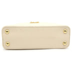 Louis Vuitton Capucines BB Flower Logo 2-Way Shoulder Bag Light Pink Leather — view 4