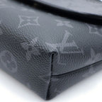 Louis Vuitton Monogram Eclipse Pulse Wearable Wallet Mini Shoulder Bag Black — view 5