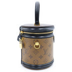 Louis Vuitton Monogram Reverse Cannes 2-Way Shoulder Bag Brown Leather — view 3