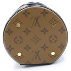 Louis Vuitton Monogram Reverse Cannes 2-Way Shoulder Bag Brown Leather — view 4