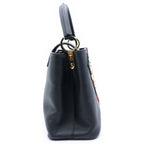 Louis Vuitton Taurillon Capucines PM Flower 2-Way Shoulder Bag Black Noir — view 3