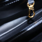 Louis Vuitton Taurillon Capucines PM Flower 2-Way Shoulder Bag Black Noir — view 8