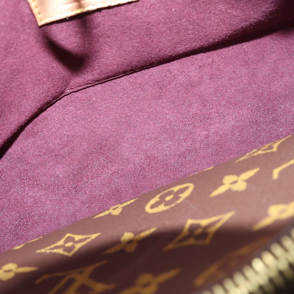 Louis Vuitton Monogram Montaigne BB Leather 2-Way Shoulder Bag Brown — view 8