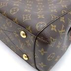 Louis Vuitton Monogram Montaigne BB Leather 2-Way Shoulder Bag Brown — view 5