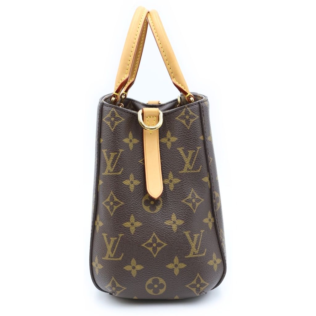 Louis Vuitton Monogram Montaigne BB Leather 2-Way Shoulder Bag Brown — view 3