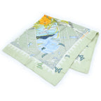 Hermes Carre 90 Varangues Balcony Silk Scarf Multi