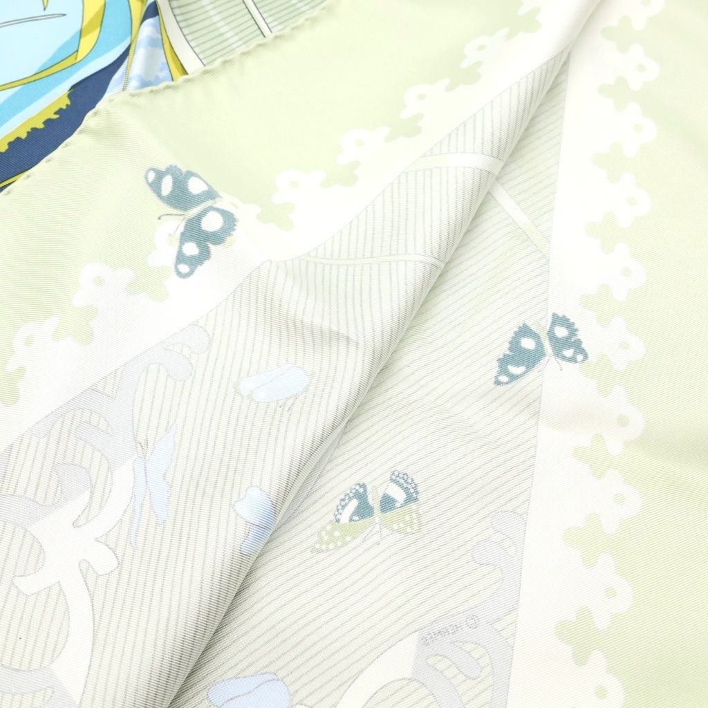 Hermes Carre 90 Varangues Balcony Silk Scarf Multi — view 3