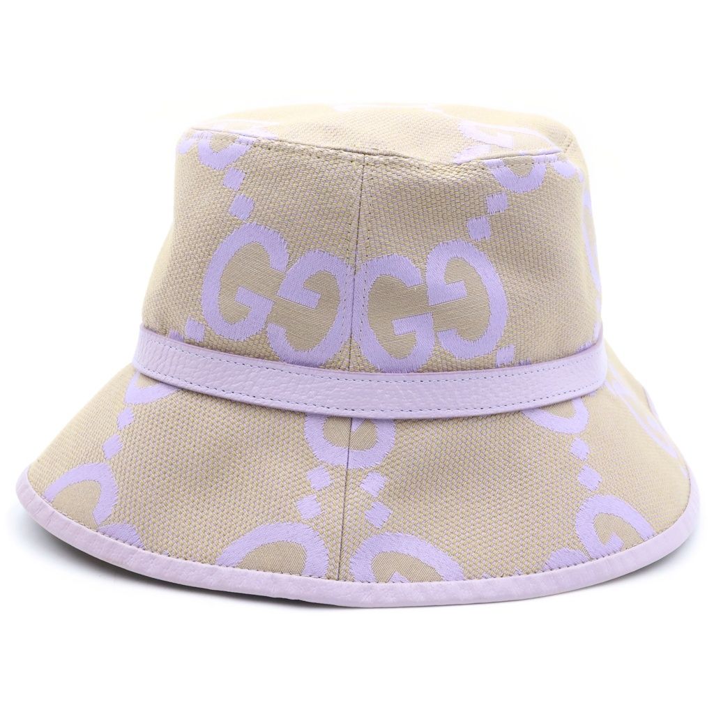Gucci Jumbo GG Bucket Hat Beige Hapt — view 3