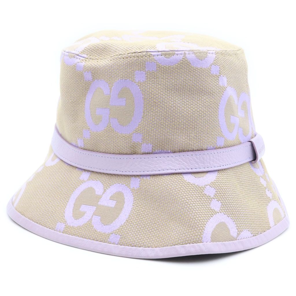 Gucci Jumbo GG Bucket Hat Beige Hapt
