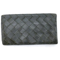 Bottega Veneta Intrecciato Wallet Card Case Leather Khaki