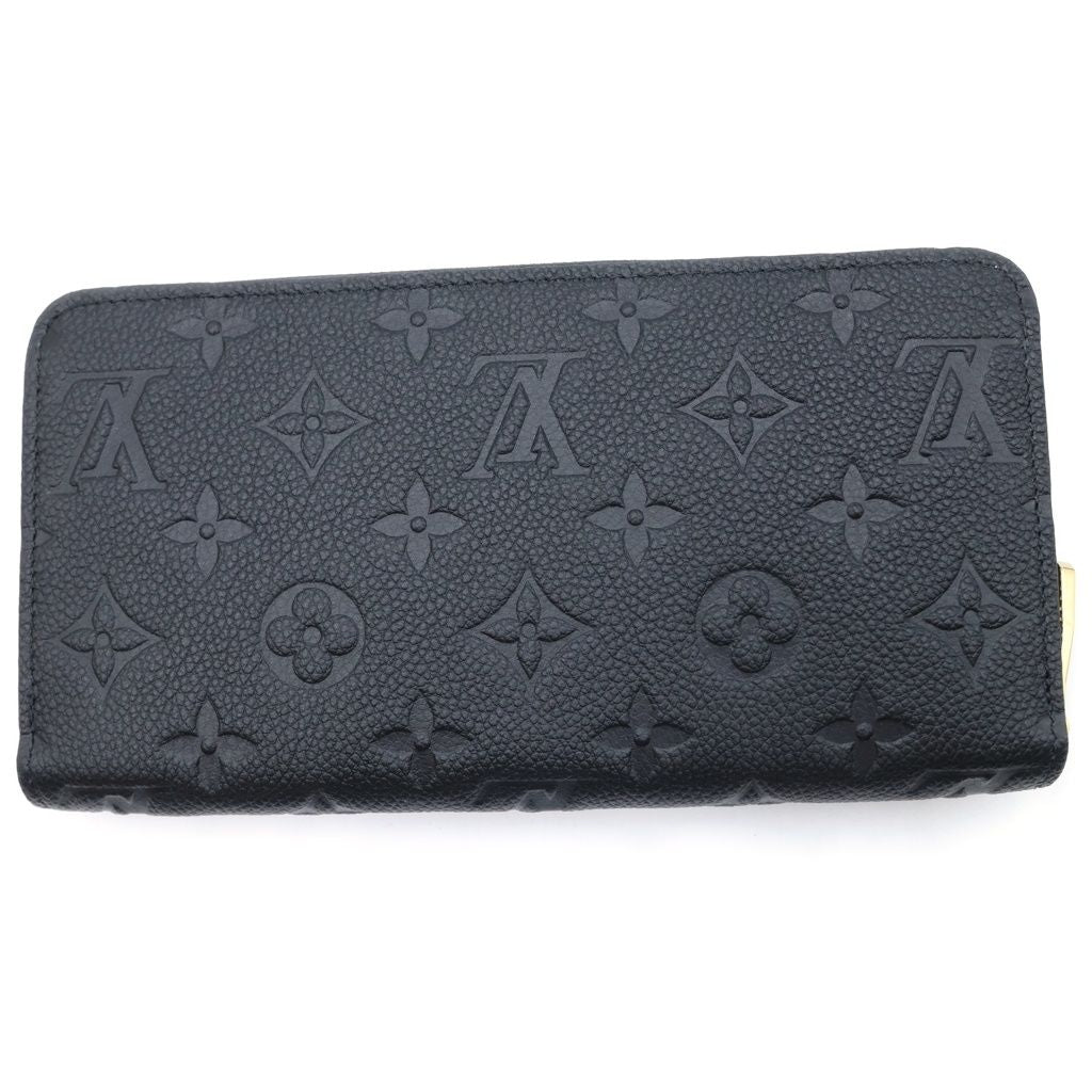 Louis Vuitton Monogram Empreinte Zippy Wallet Black Leather — view 2