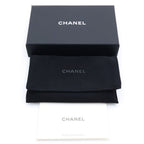 Chanel Quilted Fragment Case Mini Wallet Card Coin Purse Light Purple Lavender — view 6