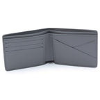 Louis Vuitton Monogram Shadow Portefeuille Multiple Compact Wallet Leather Gray — view 4