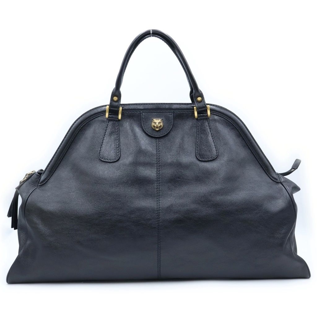 Gucci GG Marmont Liber 2-Way Shoulder Bag Black Leather — view 2