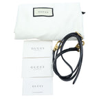 Gucci GG Marmont Liber 2-Way Shoulder Bag Black Leather — view 8