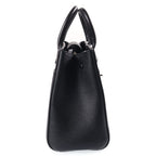 Chanel Neo Executive Tote 2-Way Shoulder Bag Black Leather Silver — view 3