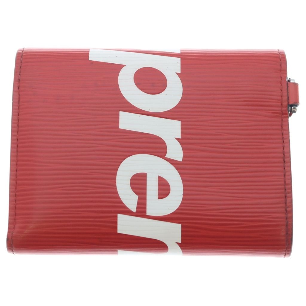 Louis Vuitton Supreme Chain Compact Wallet Epi — view 2