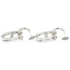 Hermes Chaine D'ancre Reponse Earrings Silver — view 3