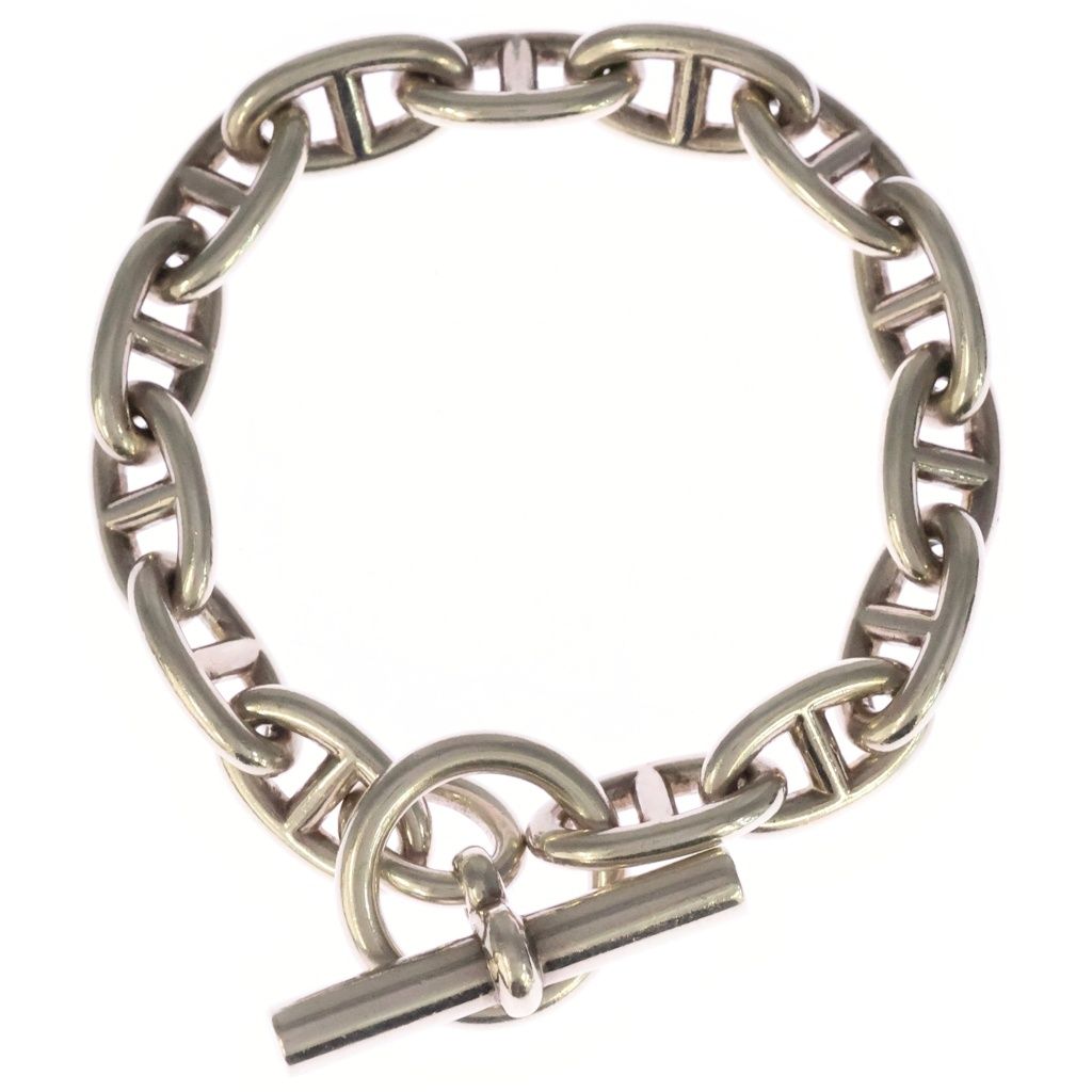 Hermes Chaine D'ancre GM Bre Silver