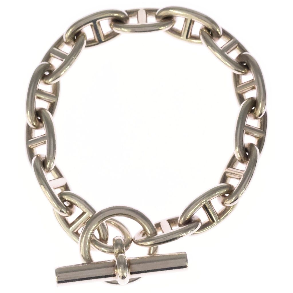 Hermes Chaine D'ancre GM Bre Silver