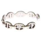 Hermes Chaine D'ancre Enchainee Bangle Bracelet Silver — view 4