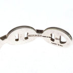 Hermes Chaine D'ancre Enchainee Bangle Bracelet Silver — view 5