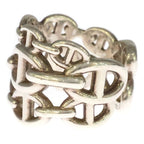 Hermes Chaine D'ancre Enchainee GM Ring Silver — view 4