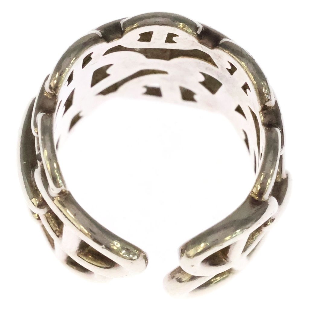 Hermes Chaine D'ancre Enchainee GM Ring Silver — view 6